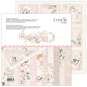 Mum's love zestaw główny - Zestaw papierów do scrapbookingu 30x30cm - Lemoncraft