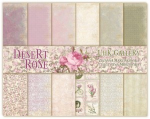 DESERT ROSE - zestaw papierów
