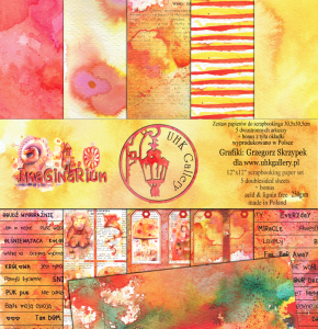IMAGINARIUM - zestaw papierów do scrapbookingu