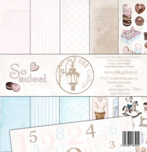 SO SWEET - zestaw papierów